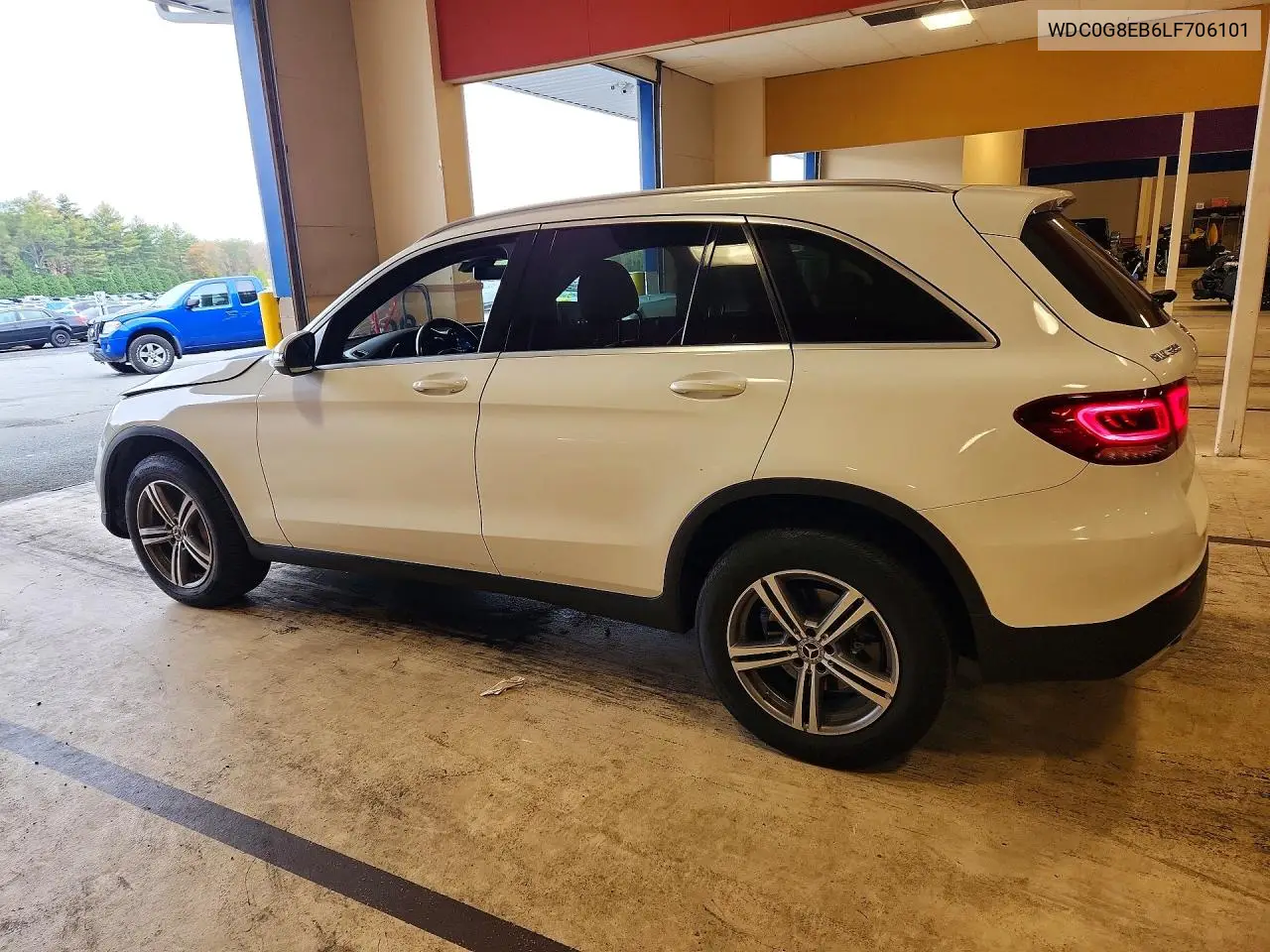 2020 MERCEDES GLC VIN WDC0G8EB6LF706101 — фото 2