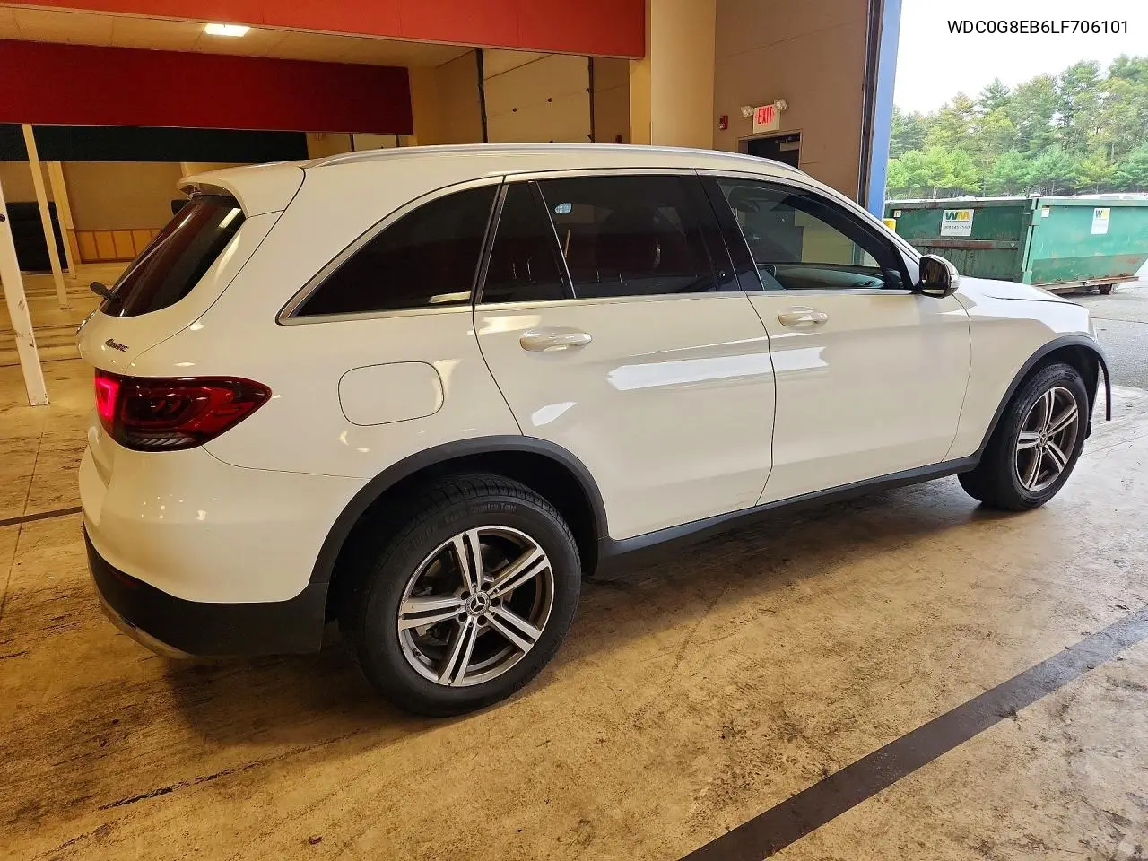 2020 MERCEDES GLC VIN WDC0G8EB6LF706101 — фото 3