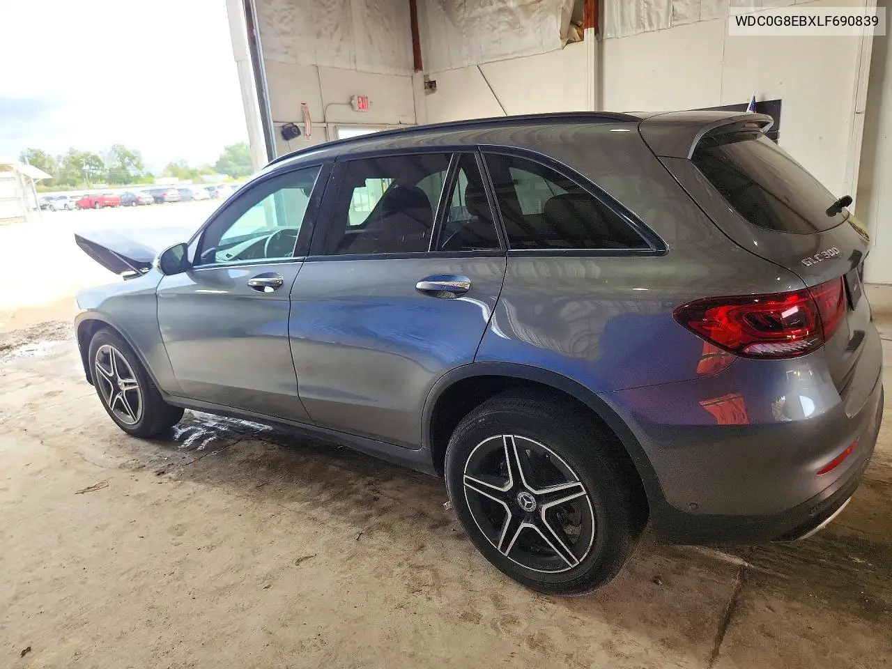 2020 MERCEDES GLC VIN WDC0G8EBXLF690839 — фото 2