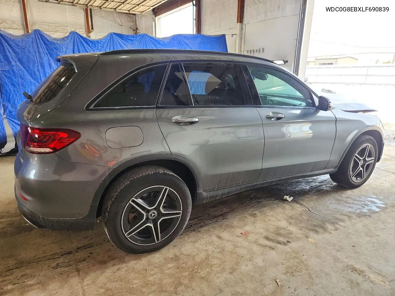 2020 MERCEDES GLC VIN WDC0G8EBXLF690839 — фото 3