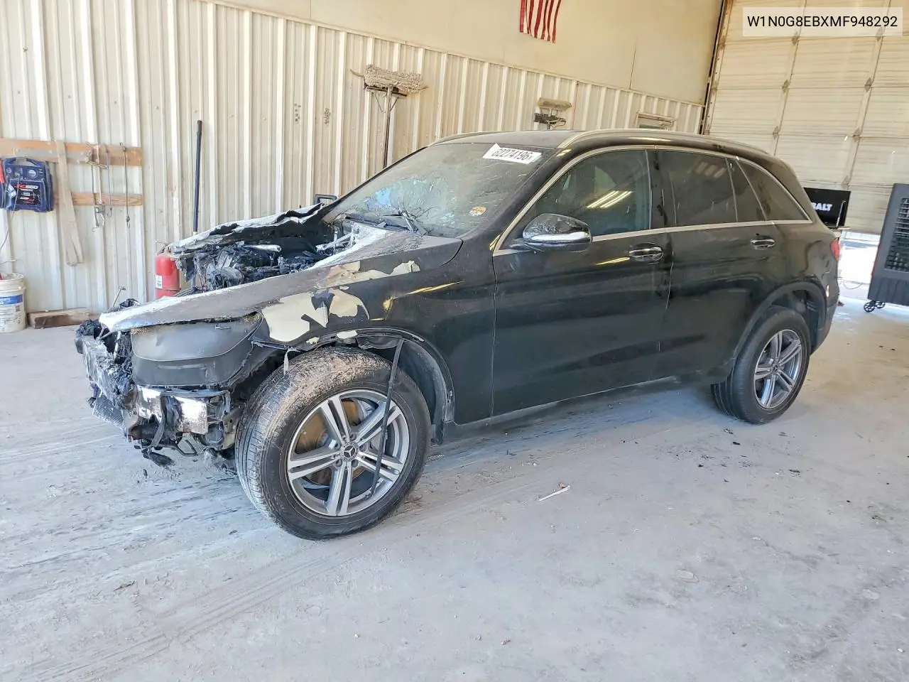 MERCEDES GLC 2021, VIN W1N0G8EBXMF948292
