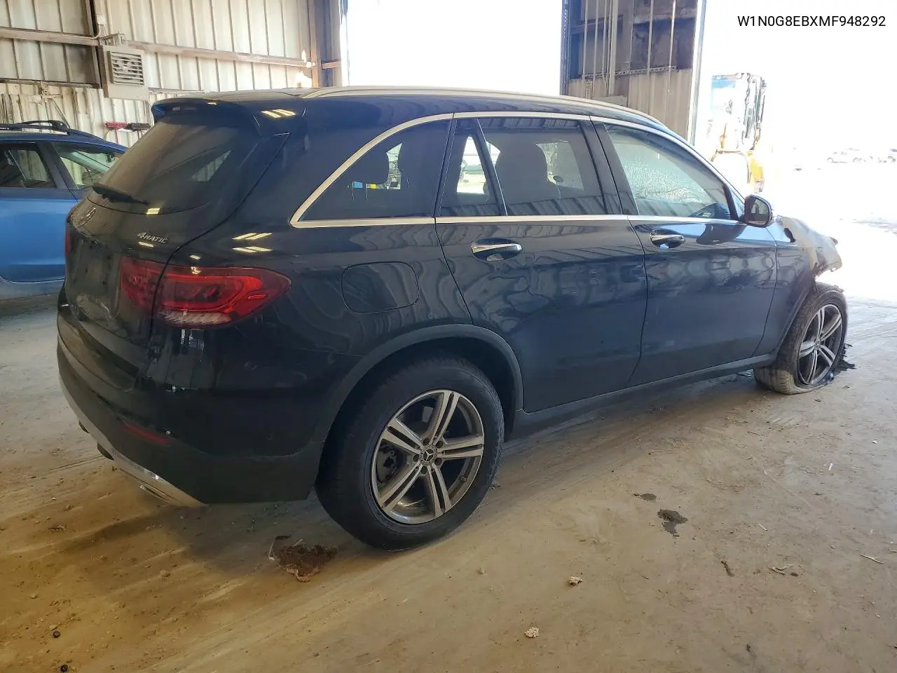 2021 MERCEDES GLC VIN W1N0G8EBXMF948292 — фото 3