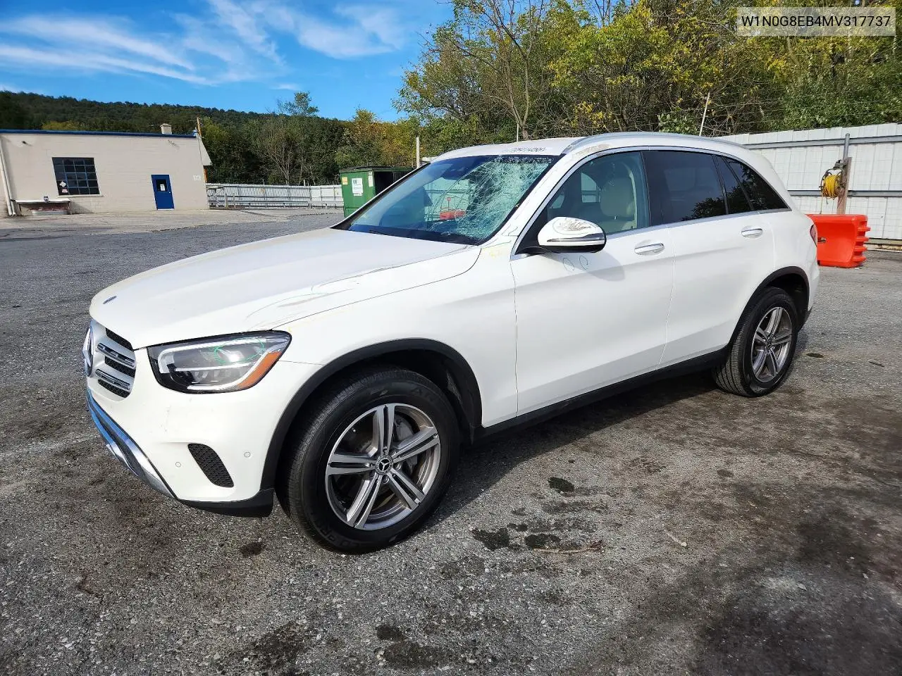 MERCEDES GLC 2021, VIN W1N0G8EB4MV317737
