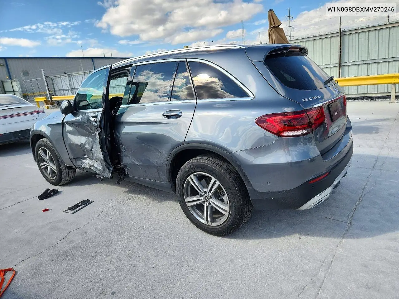 2021 MERCEDES GLC VIN W1N0G8DBXMV270246 — фото 2