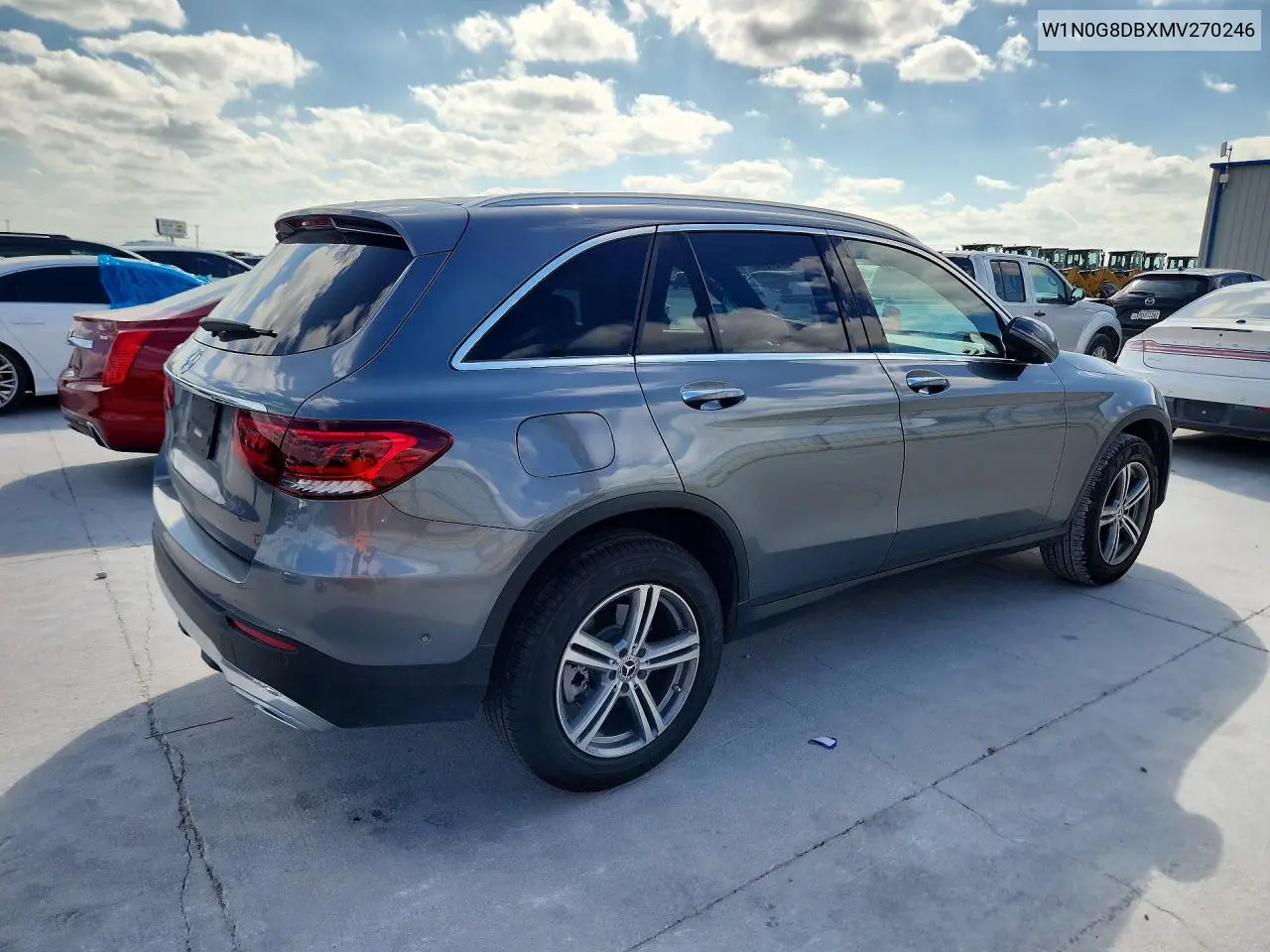 2021 MERCEDES GLC VIN W1N0G8DBXMV270246 — фото 3
