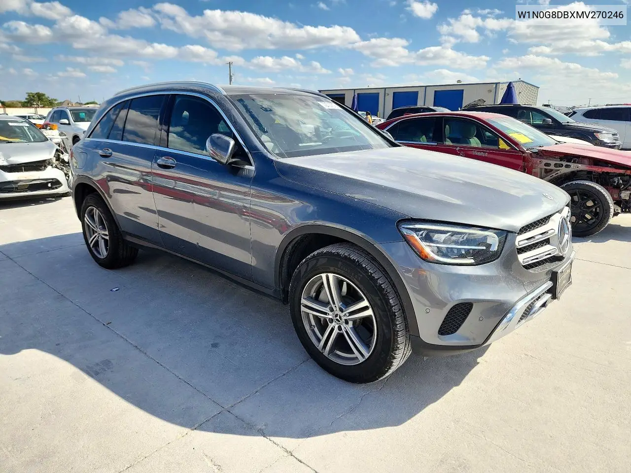 2021 MERCEDES GLC VIN W1N0G8DBXMV270246 — фото 4