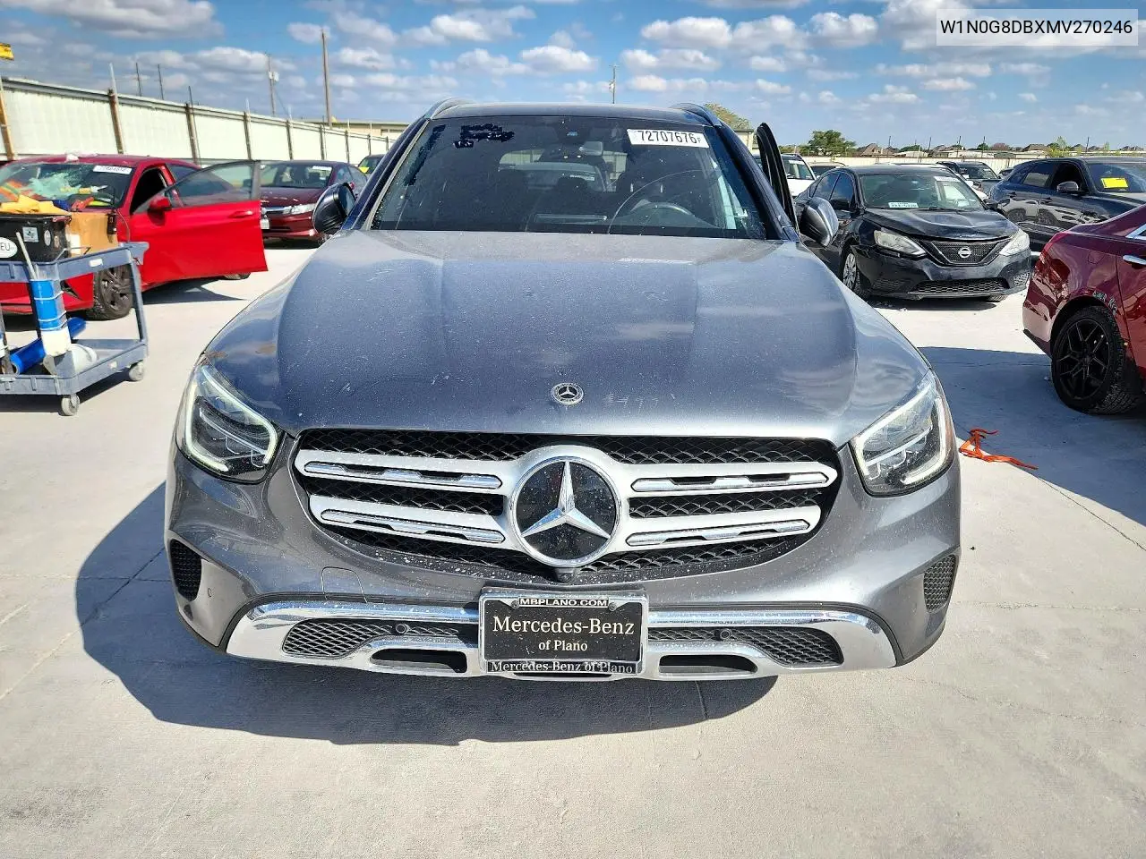 2021 MERCEDES GLC VIN W1N0G8DBXMV270246 — фото 5