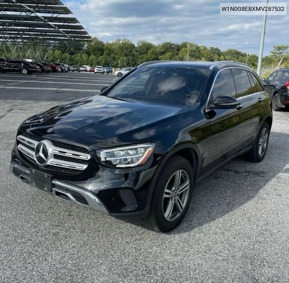 2021 MERCEDES GLC VIN W1N0G8EBXMV287532 — фото 2