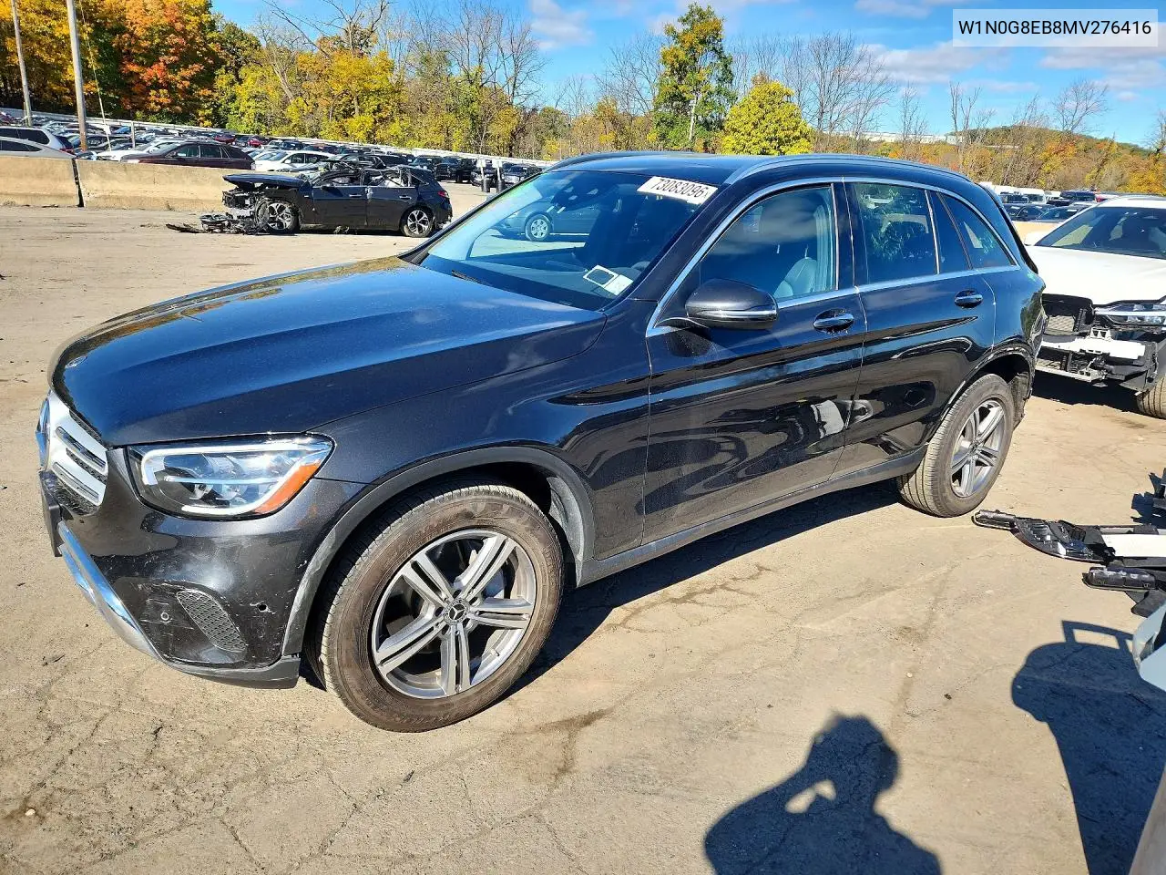 MERCEDES GLC 2021, VIN W1N0G8EB8MV276416