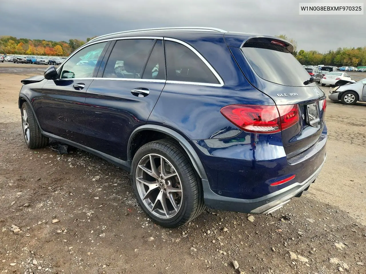 2021 MERCEDES GLC VIN W1N0G8EBXMF970325 — фото 2