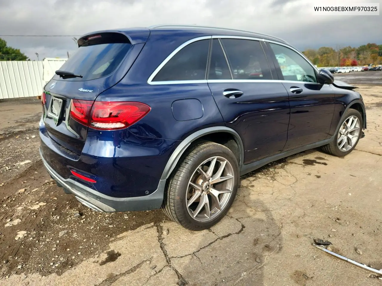 2021 MERCEDES GLC VIN W1N0G8EBXMF970325 — фото 3