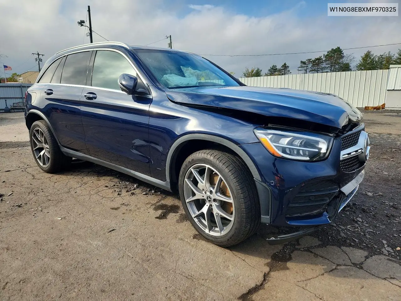 2021 MERCEDES GLC VIN W1N0G8EBXMF970325 — фото 4