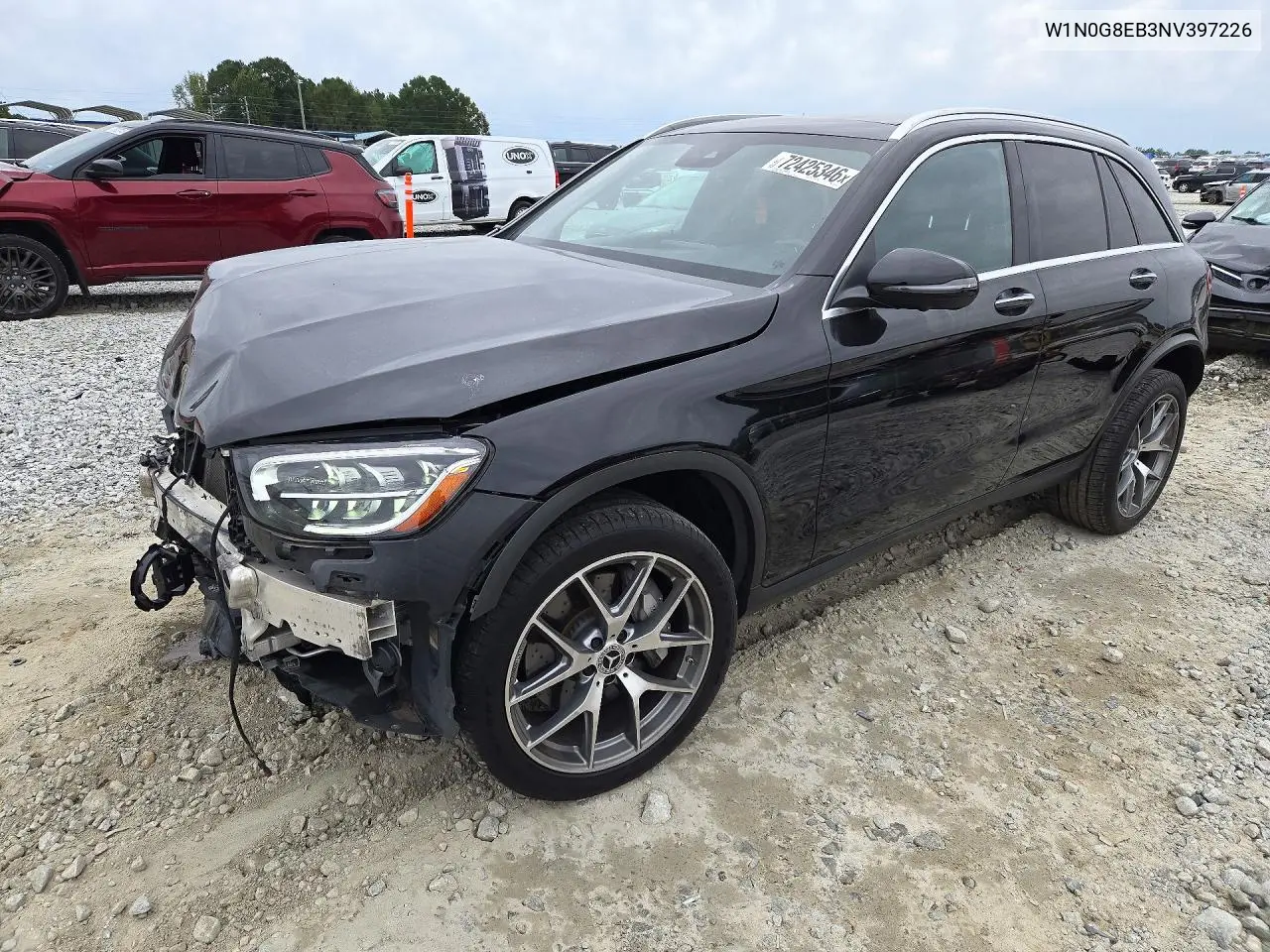 MERCEDES GLC 2022, VIN W1N0G8EB3NV397226
