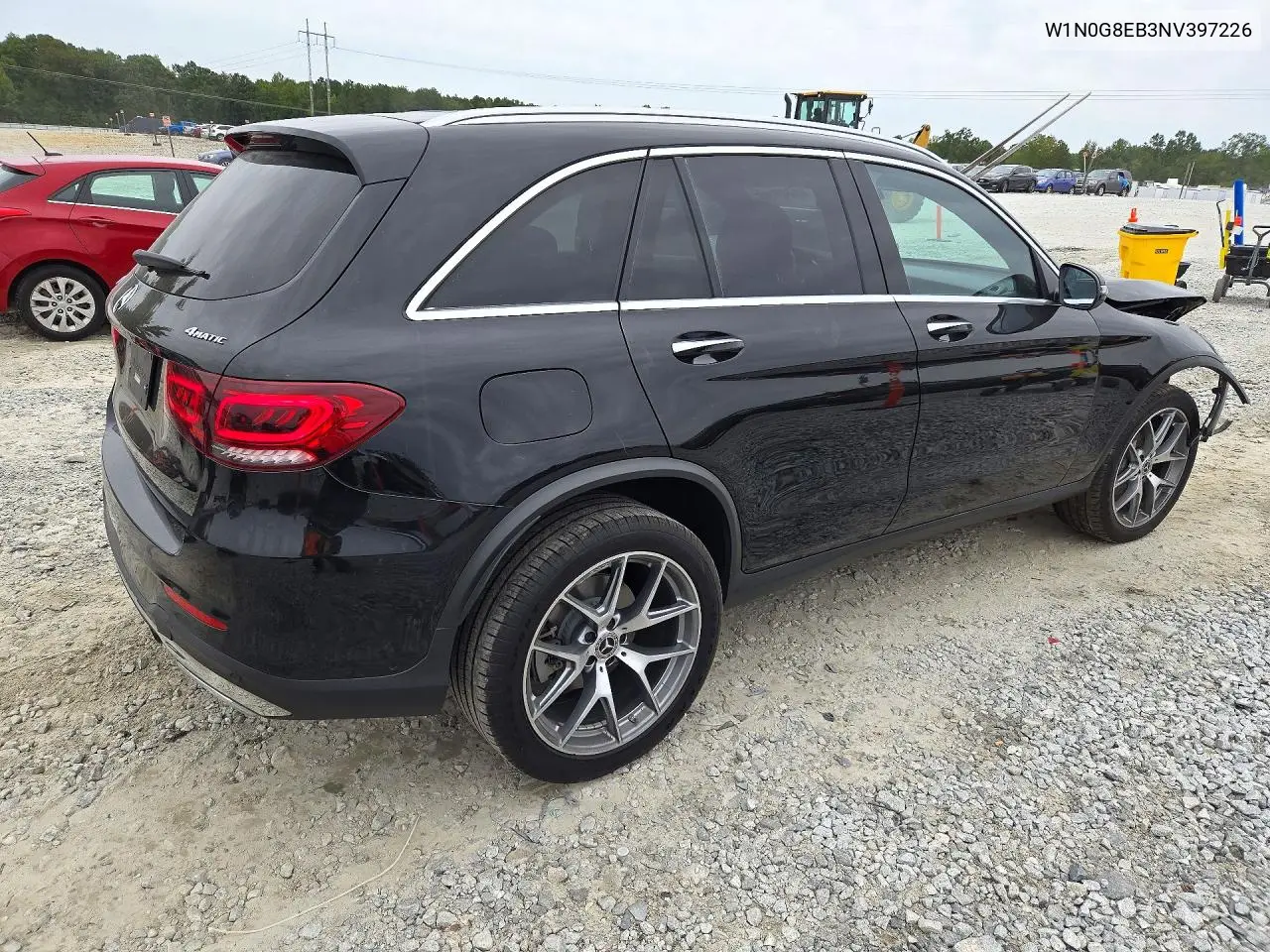 2022 MERCEDES GLC VIN W1N0G8EB3NV397226 — фото 3