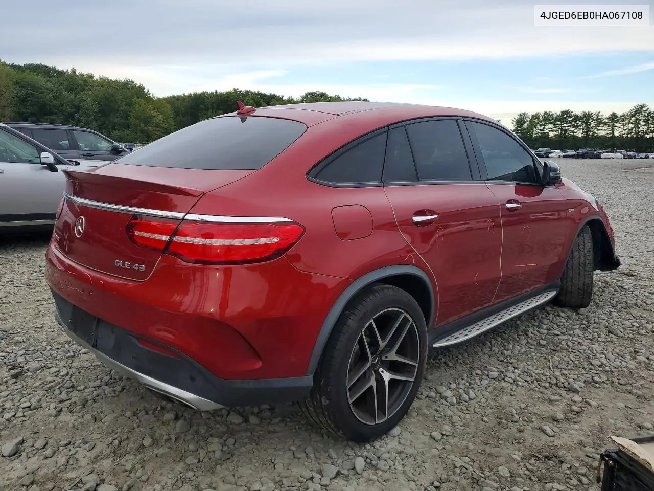 2017 MERCEDES GLE COUPE VIN 4JGED6EB0HA067108 — фото 3