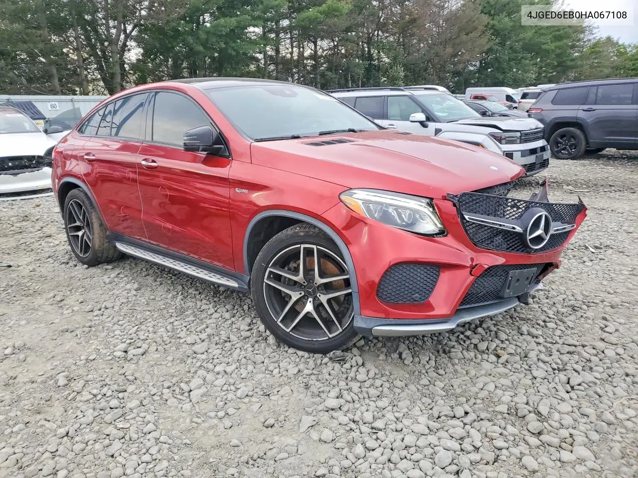 2017 MERCEDES GLE COUPE VIN 4JGED6EB0HA067108 — фото 4
