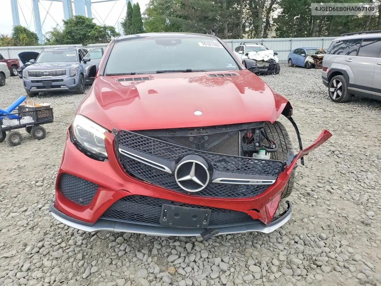 2017 MERCEDES GLE COUPE VIN 4JGED6EB0HA067108 — фото 5