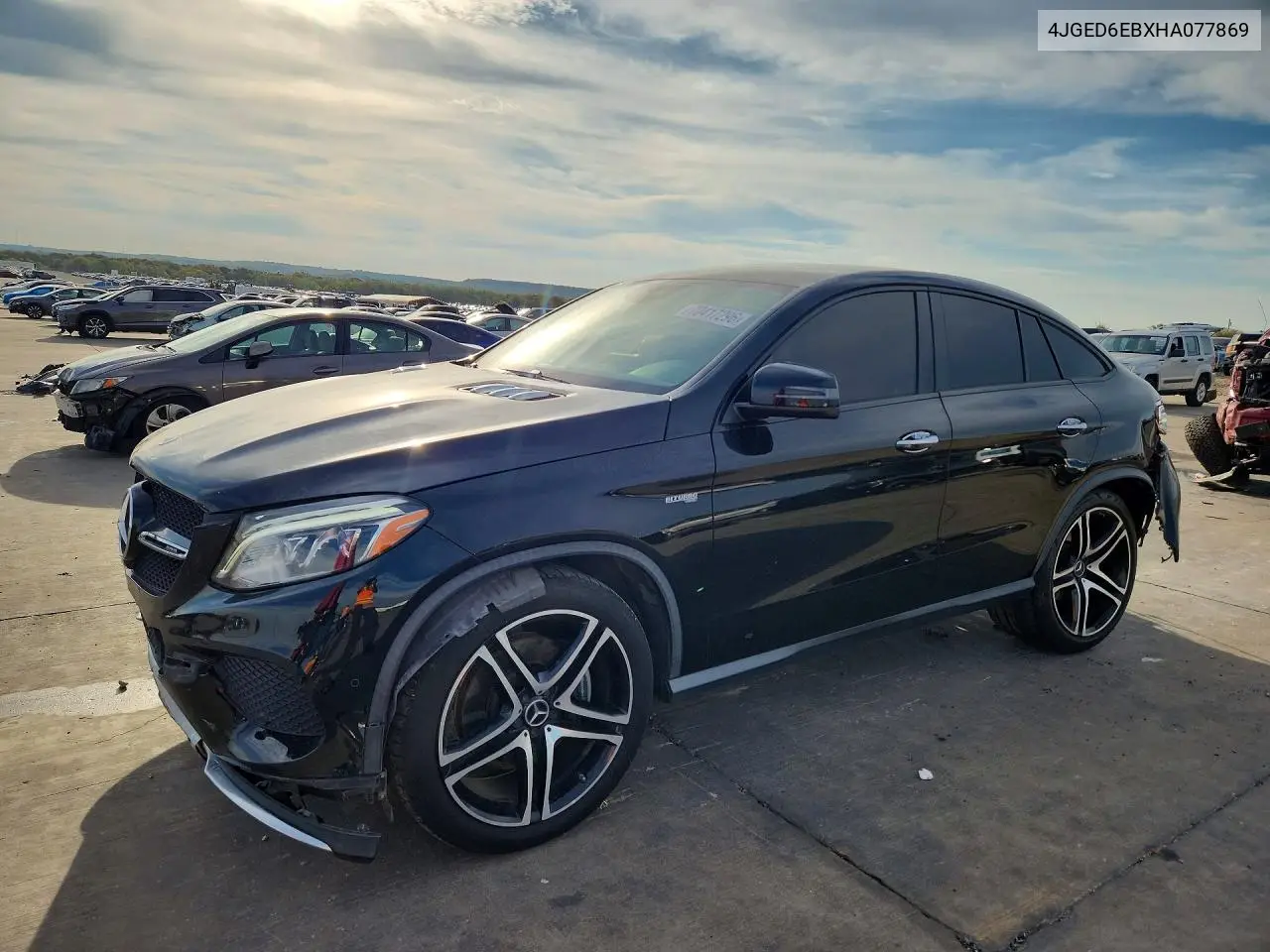 MERCEDES GLE COUPE 2017, VIN 4JGED6EBXHA077869