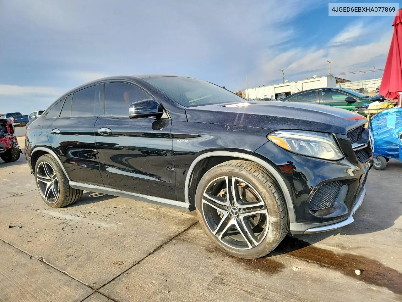 2017 MERCEDES GLE COUPE VIN 4JGED6EBXHA077869 — фото 4