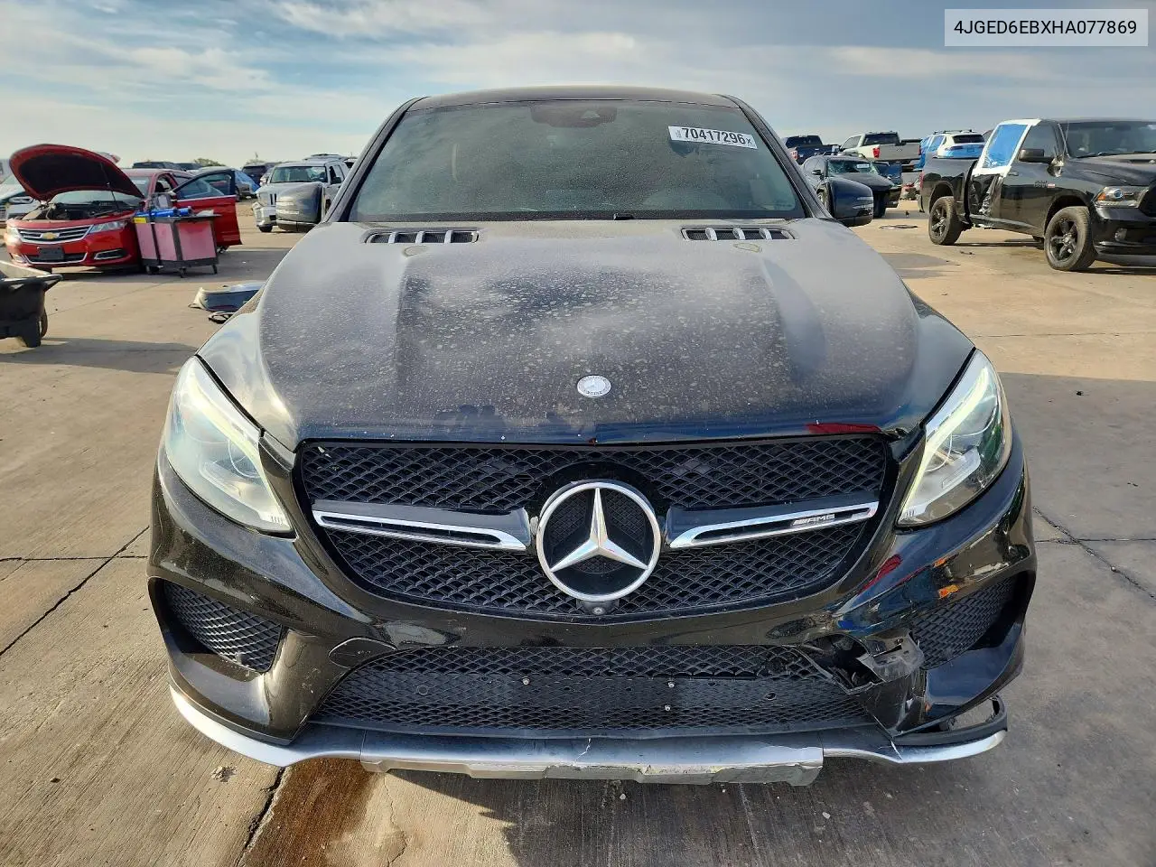 2017 MERCEDES GLE COUPE VIN 4JGED6EBXHA077869 — фото 5