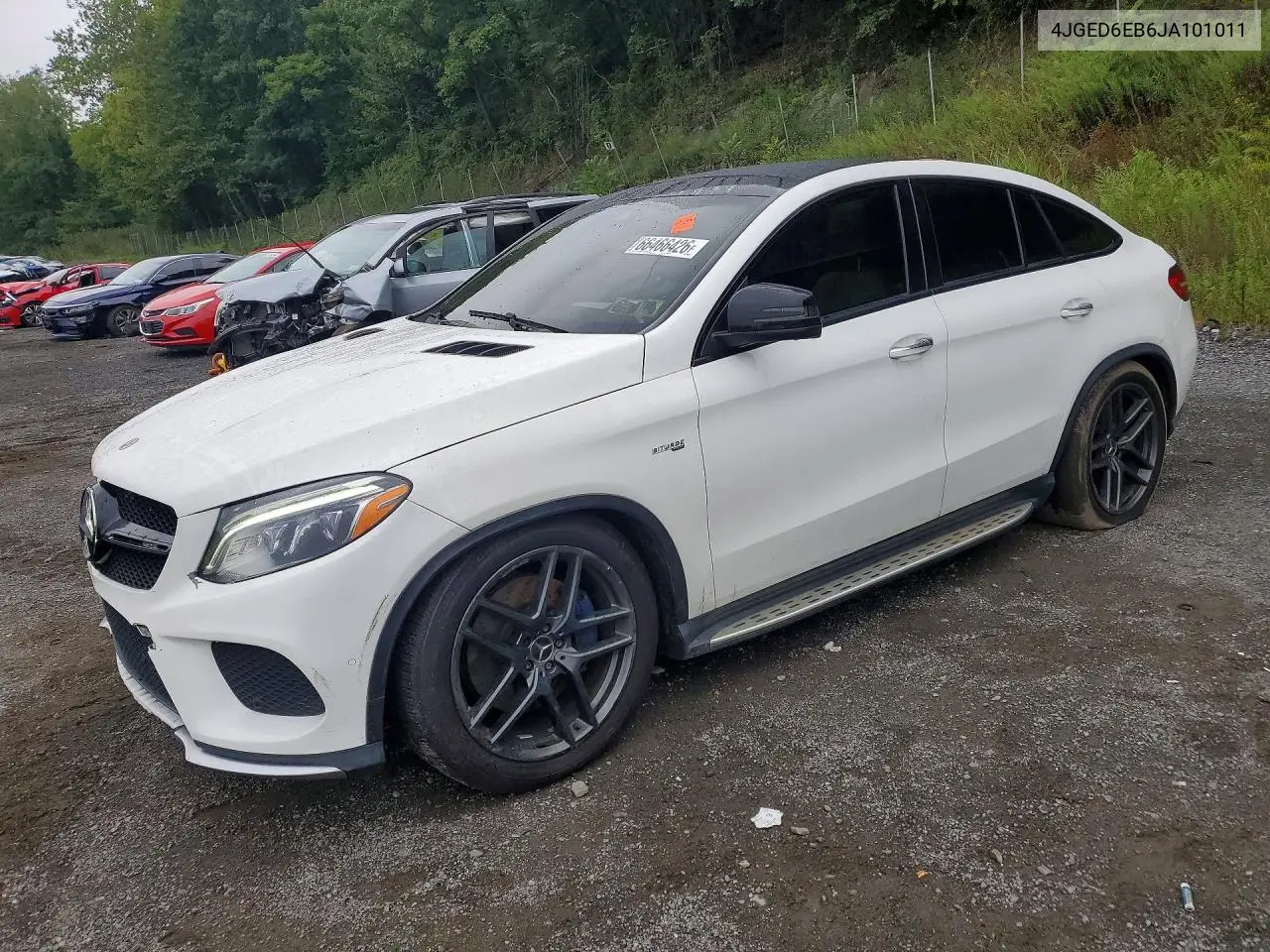MERCEDES GLE COUPE 2018, VIN 4JGED6EB6JA101011