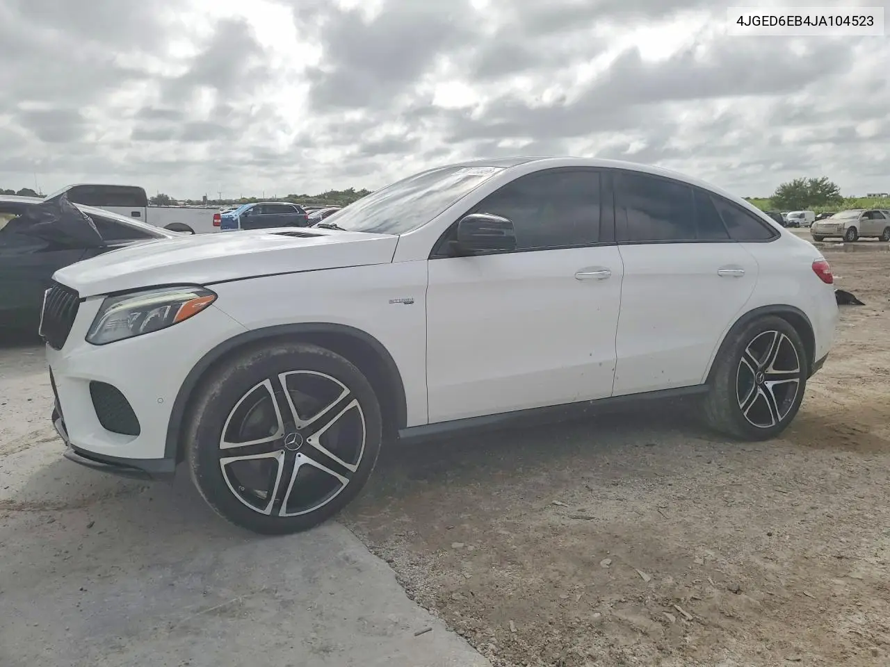MERCEDES GLE COUPE 2018, VIN 4JGED6EB4JA104523