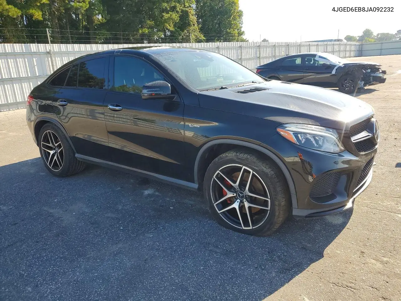 2018 MERCEDES GLE COUPE VIN 4JGED6EB8JA092232 — фото 4