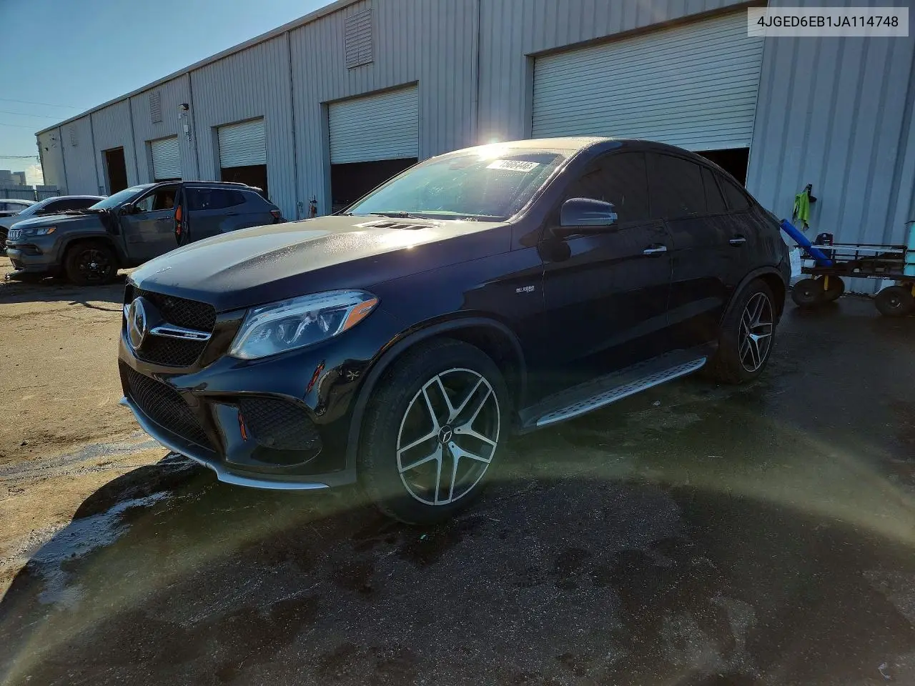 MERCEDES GLE COUPE 2018, VIN 4JGED6EB1JA114748