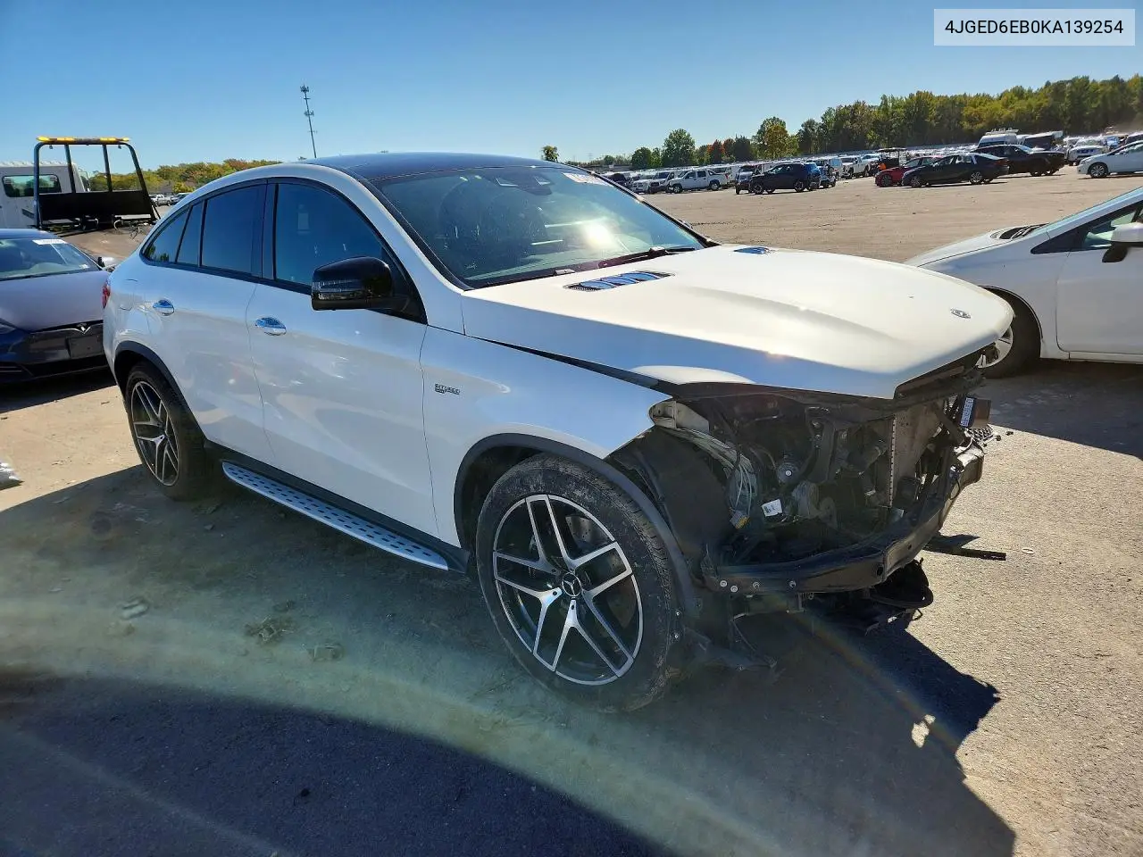 2019 MERCEDES GLE COUPE VIN 4JGED6EB0KA139254 — фото 4