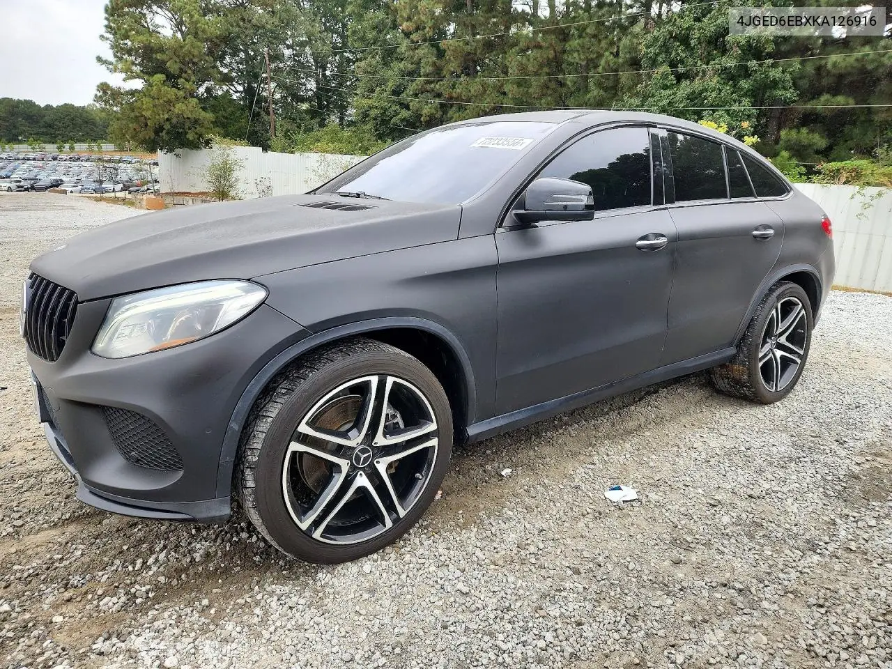 MERCEDES GLE COUPE 2019, VIN 4JGED6EBXKA126916