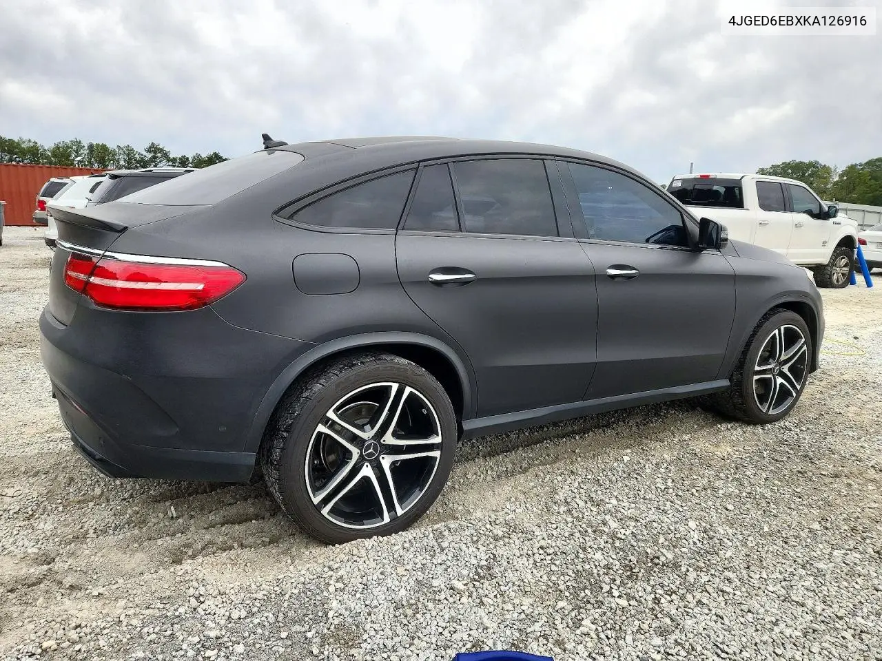 2019 MERCEDES GLE COUPE VIN 4JGED6EBXKA126916 — фото 3