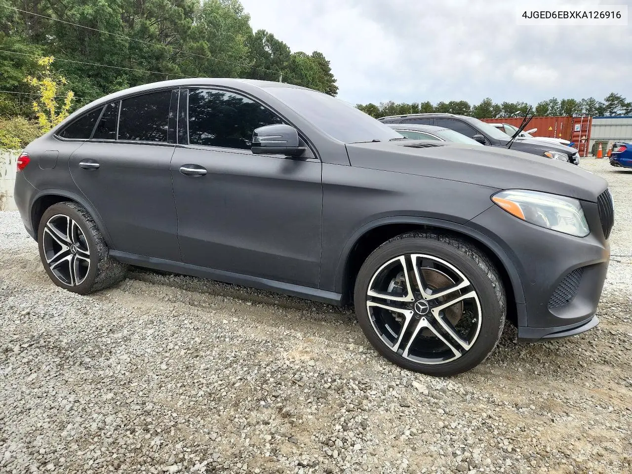 2019 MERCEDES GLE COUPE VIN 4JGED6EBXKA126916 — фото 4