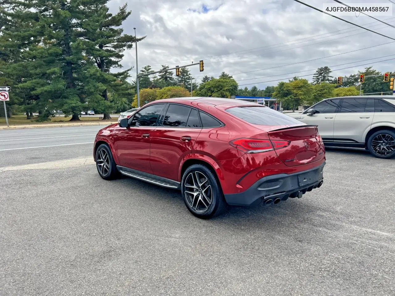 2021 MERCEDES GLE COUPE VIN 4JGFD6BB0MA458567 — фото 3