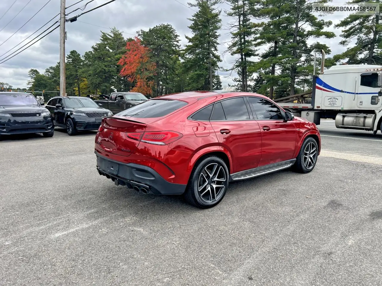 2021 MERCEDES GLE COUPE VIN 4JGFD6BB0MA458567 — фото 4