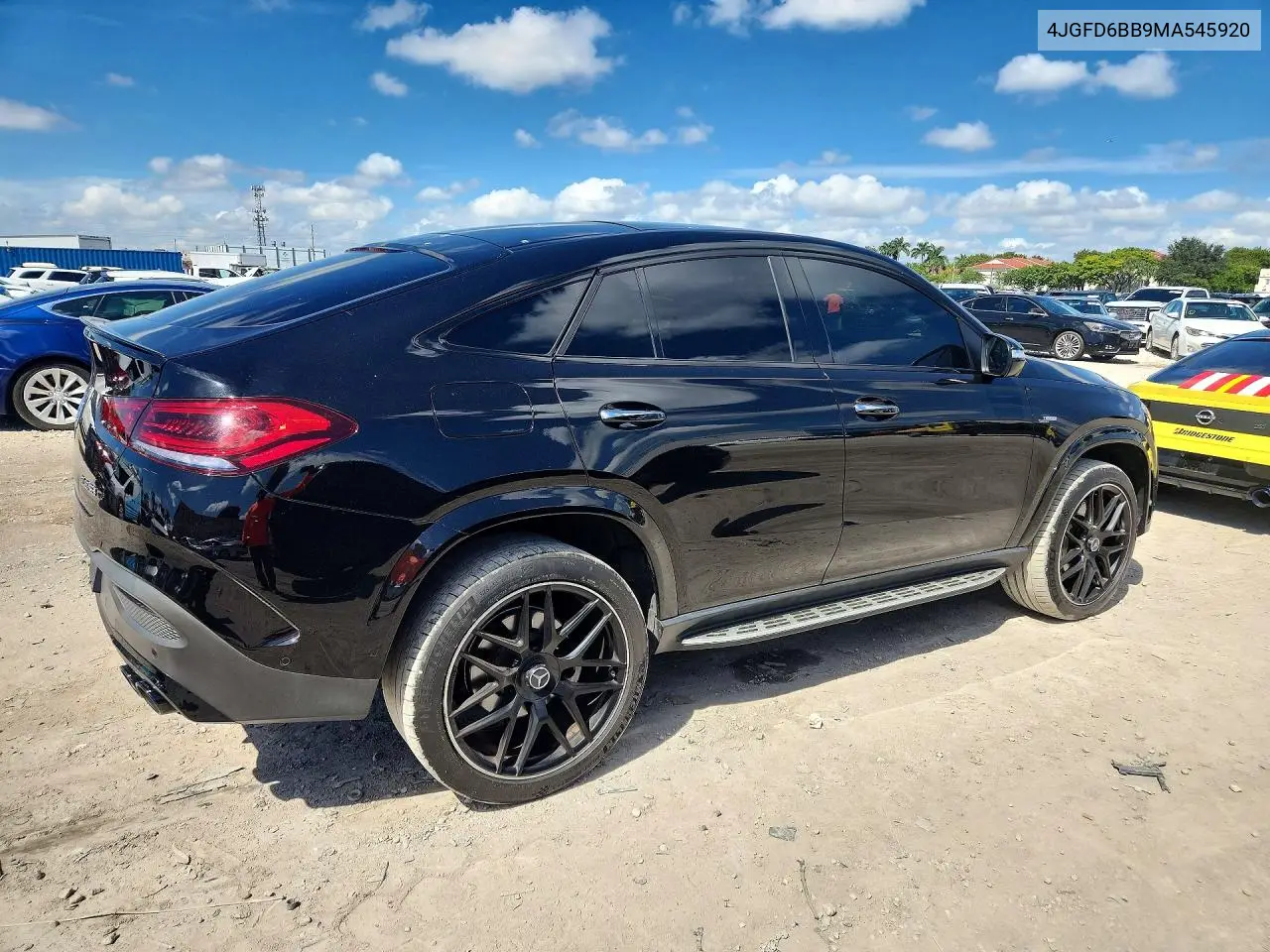 2021 MERCEDES GLE COUPE VIN 4JGFD6BB9MA545920 — фото 3
