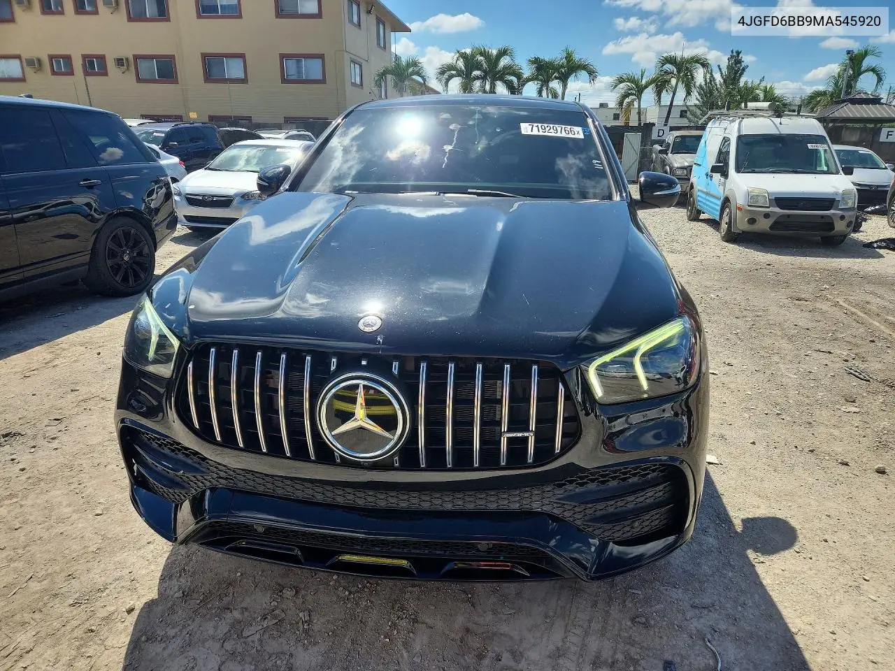 2021 MERCEDES GLE COUPE VIN 4JGFD6BB9MA545920 — фото 5
