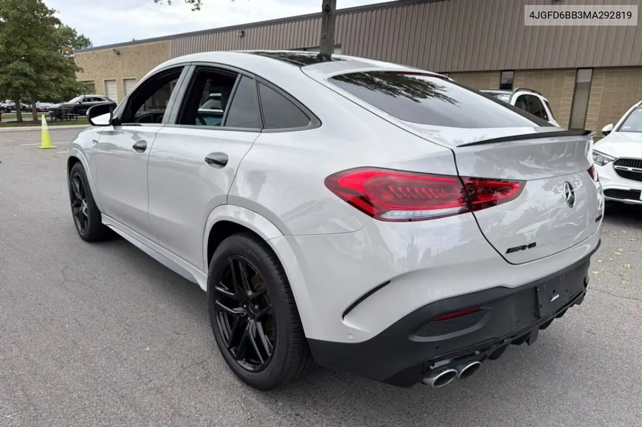 2021 MERCEDES GLE COUPE VIN 4JGFD6BB3MA292819 — фото 4