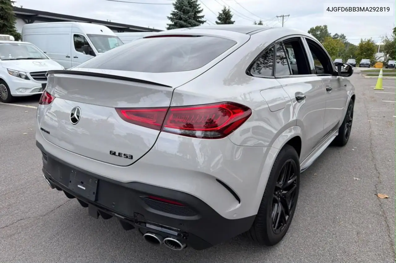 2021 MERCEDES GLE COUPE VIN 4JGFD6BB3MA292819 — фото 5