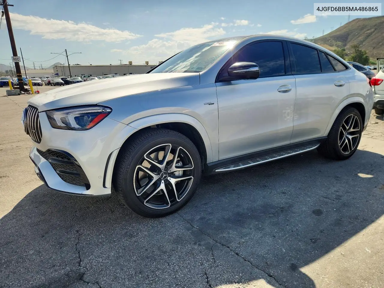 MERCEDES GLE COUPE 2021, VIN 4JGFD6BB5MA486865