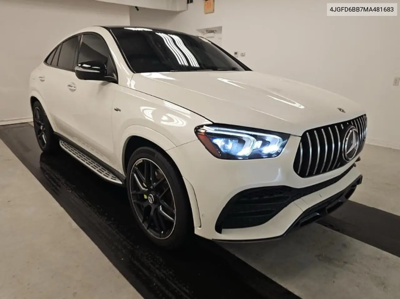 MERCEDES GLE COUPE 2021, VIN 4JGFD6BB7MA481683