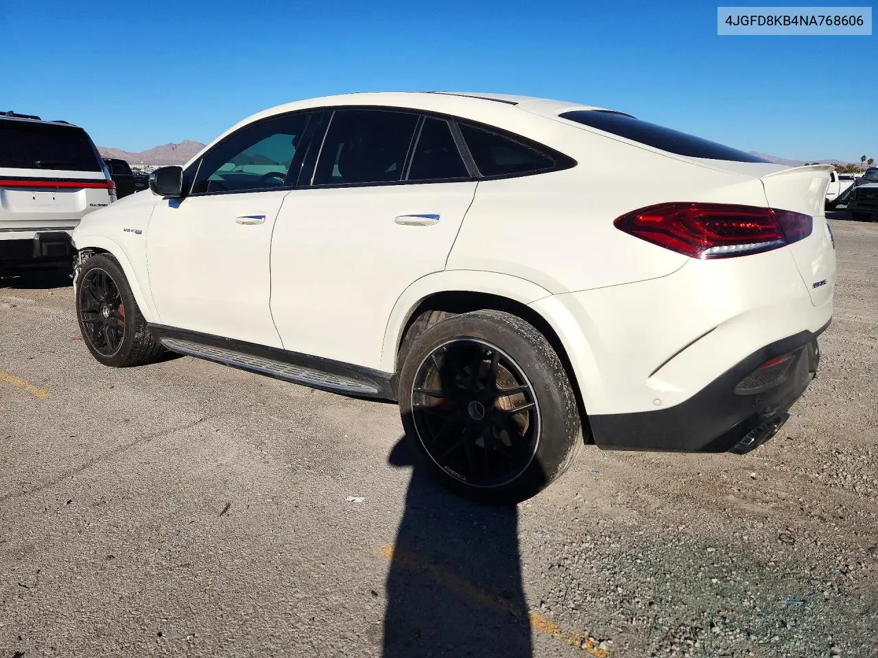 2022 MERCEDES GLE COUPE VIN 4JGFD8KB4NA768606 — фото 2