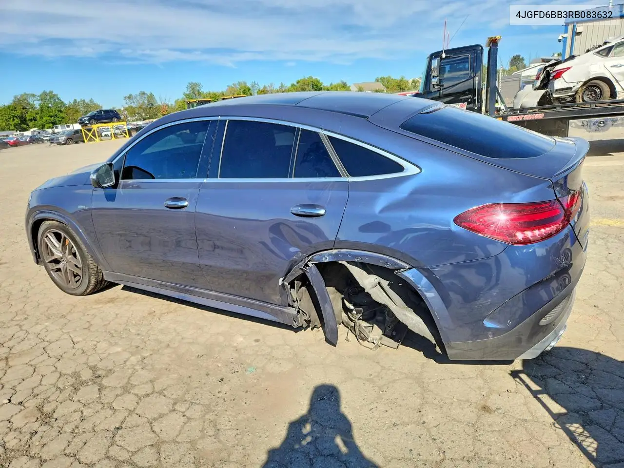 2024 MERCEDES GLE COUPE VIN 4JGFD6BB3RB083632 — фото 2