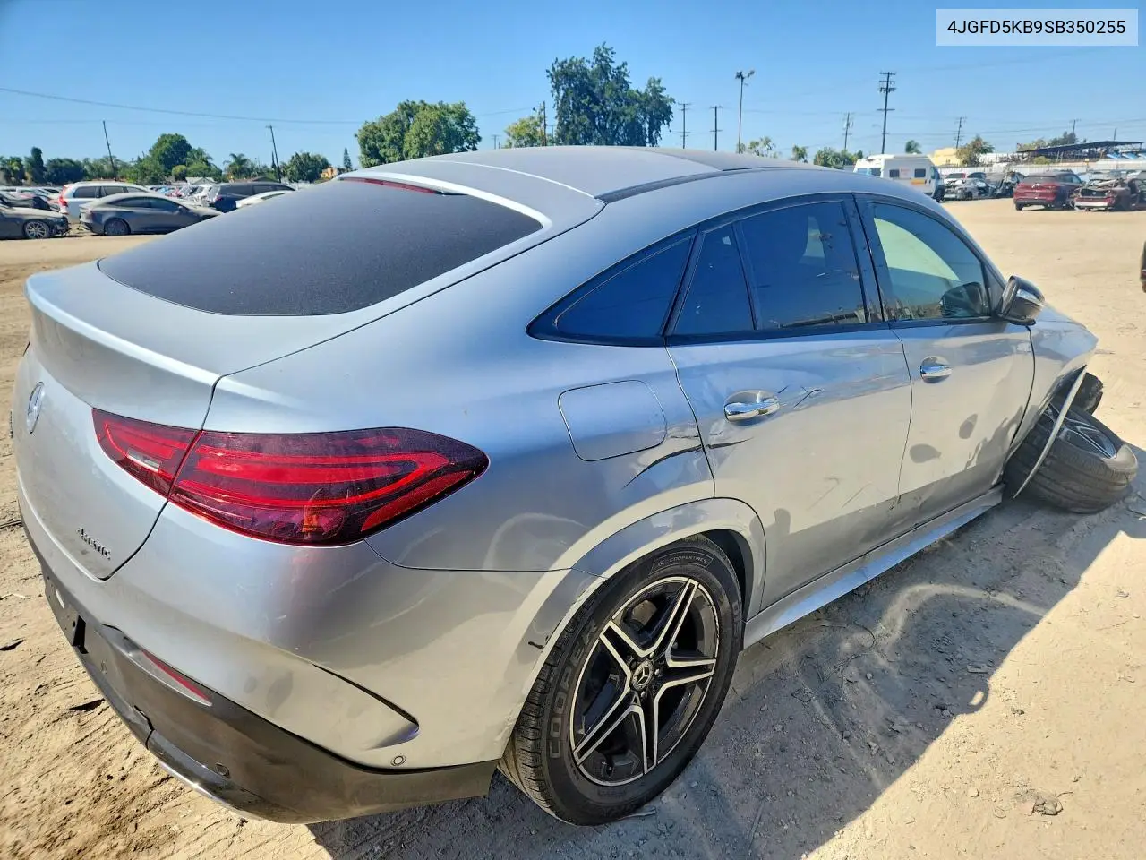 2025 MERCEDES GLE COUPE VIN 4JGFD5KB9SB350255 — фото 3