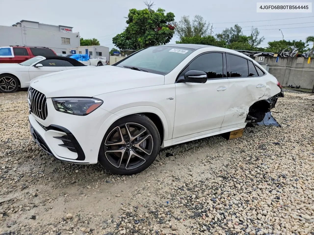 MERCEDES GLE COUPE 2026, VIN 4JGFD6BB0TB564445