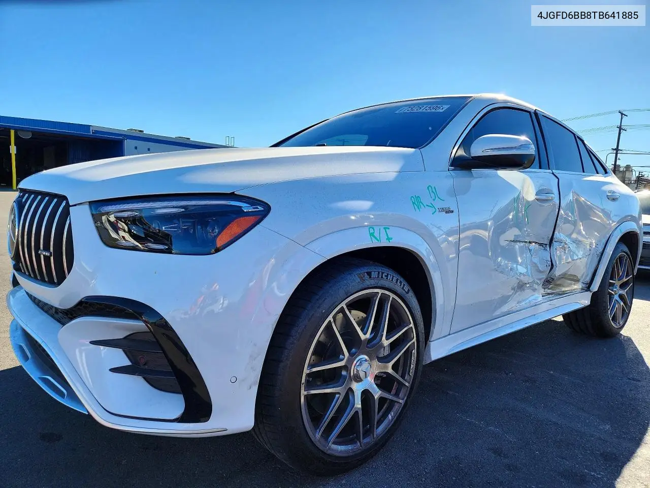 MERCEDES GLE COUPE 2026, VIN 4JGFD6BB8TB641885