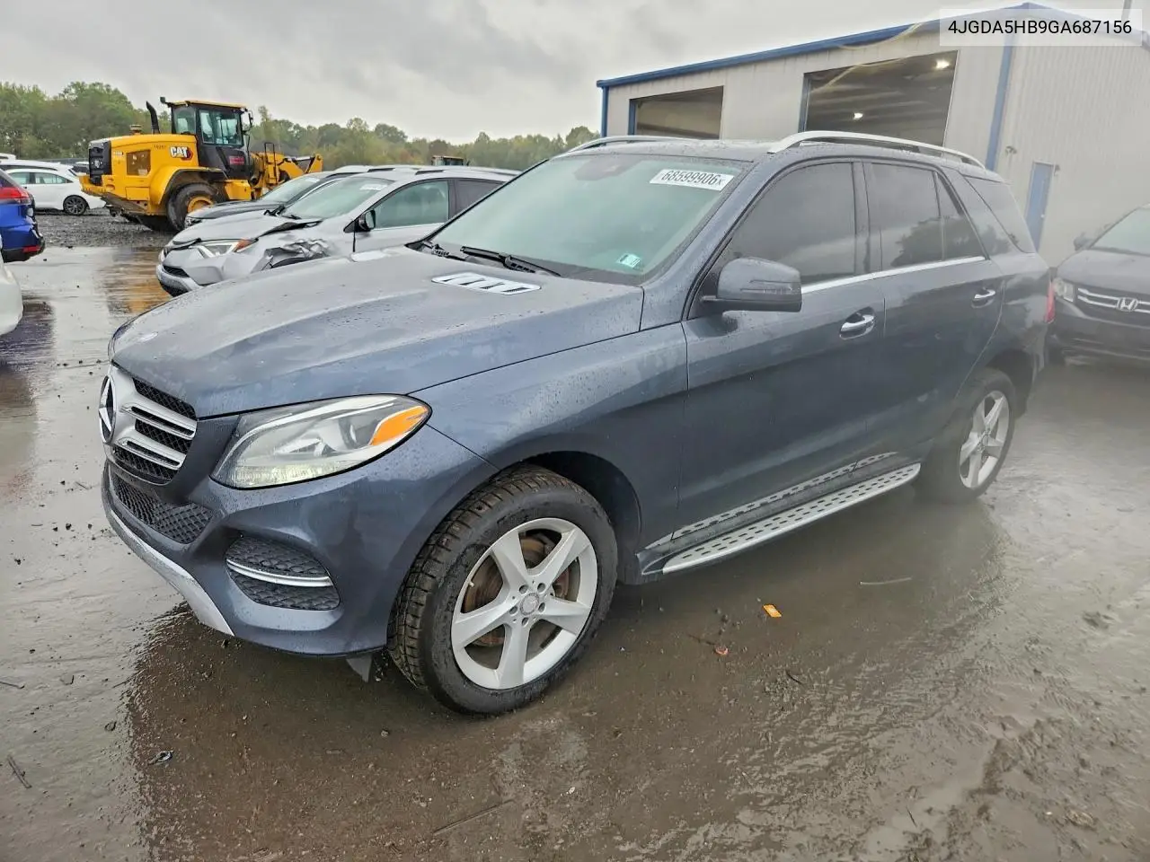 MERCEDES GLE 2016, VIN 4JGDA5HB9GA687156