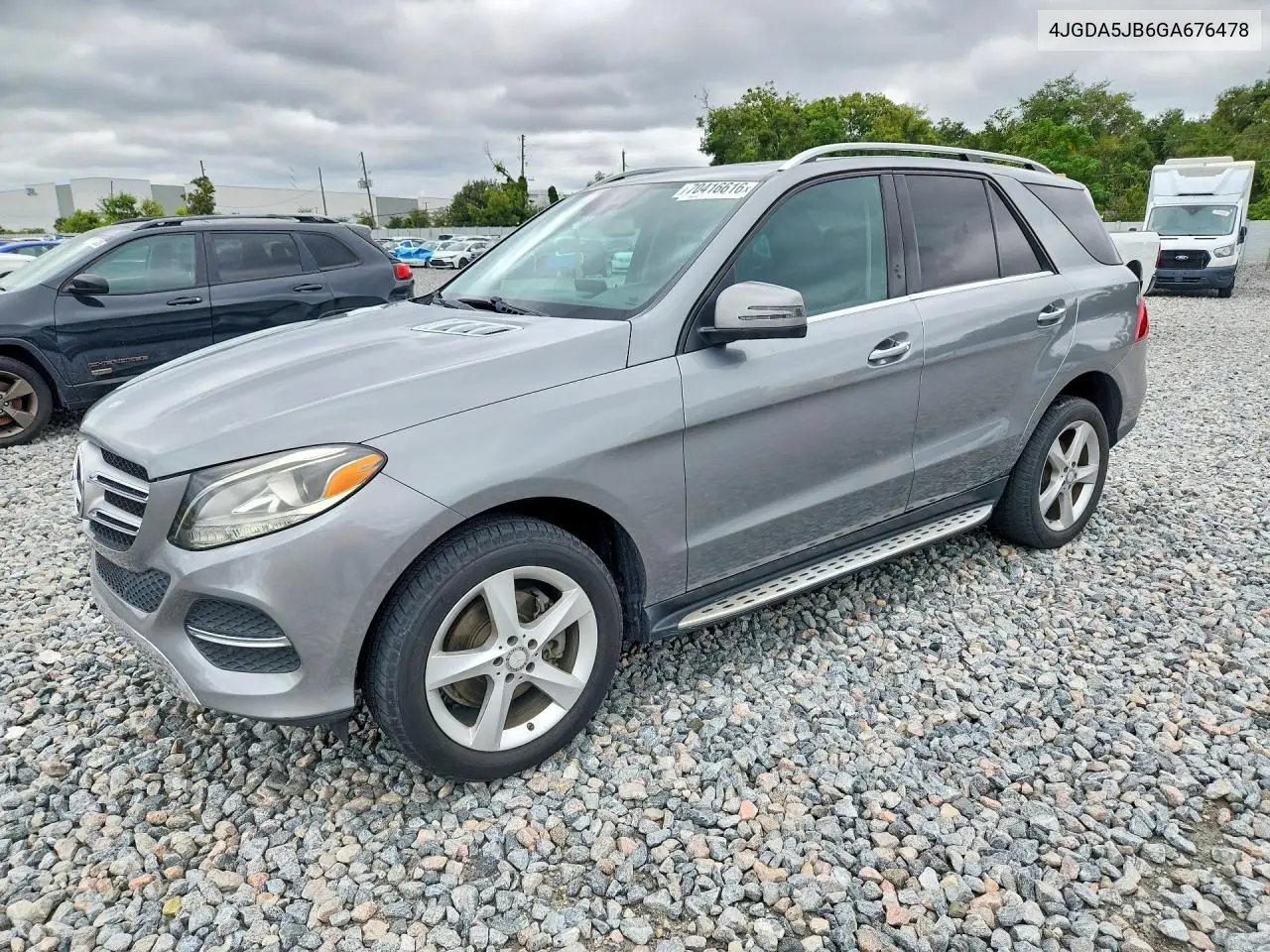 MERCEDES GLE 2016, VIN 4JGDA5JB6GA676478
