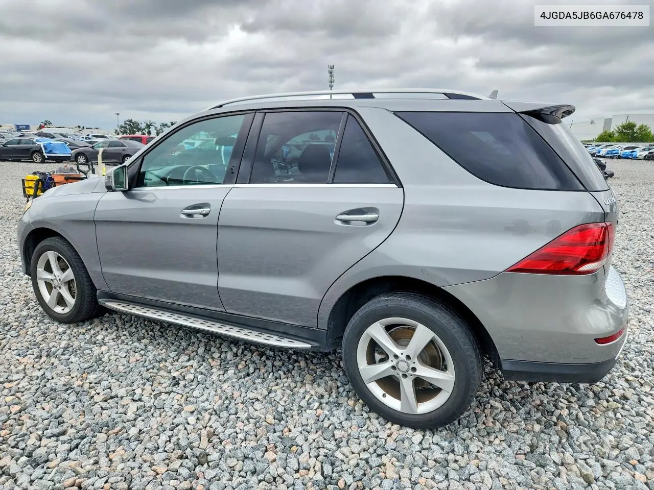 2016 MERCEDES GLE VIN 4JGDA5JB6GA676478 — фото 2