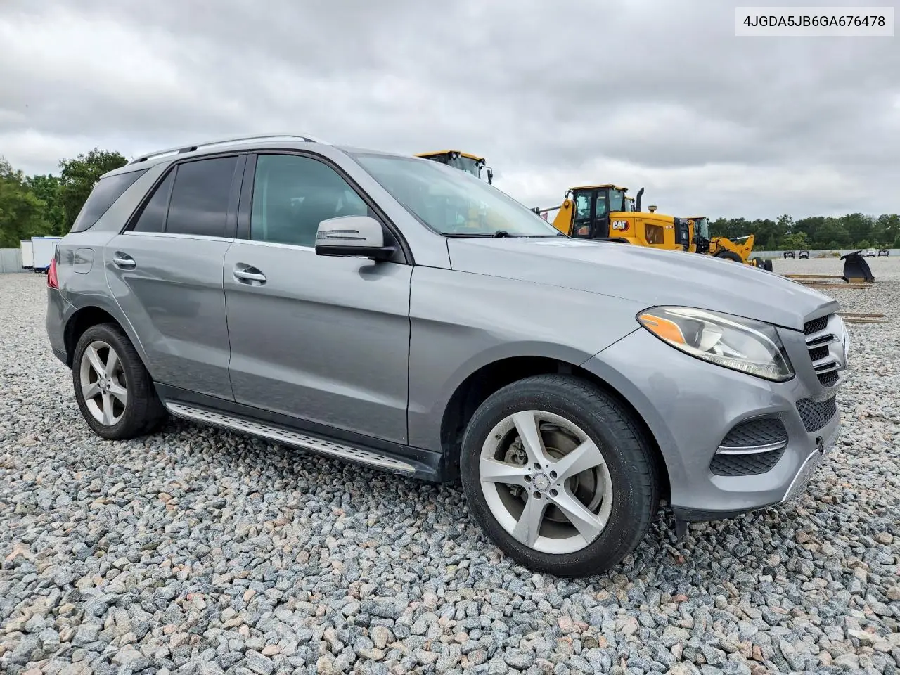 2016 MERCEDES GLE VIN 4JGDA5JB6GA676478 — фото 4