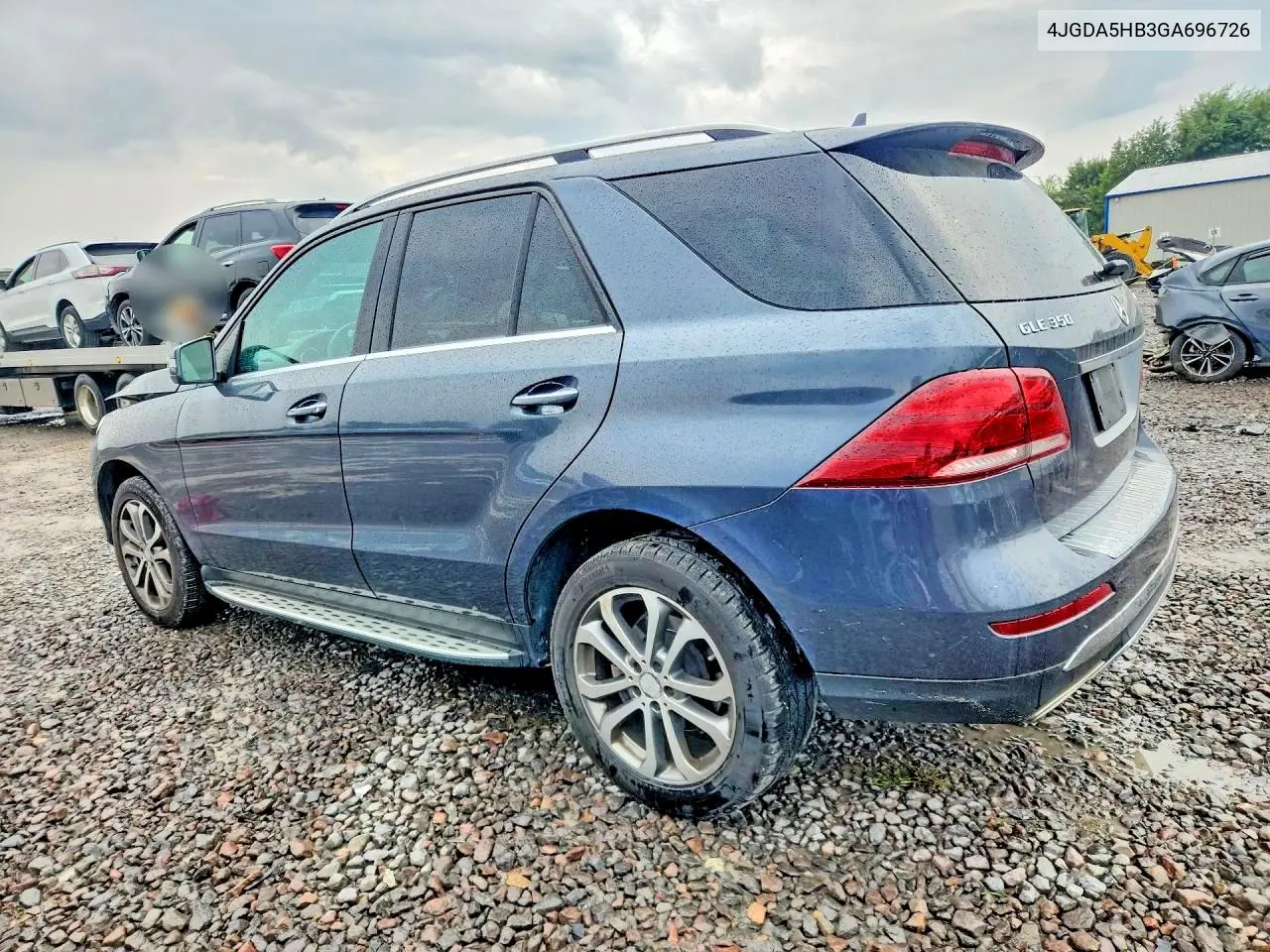 2016 MERCEDES GLE VIN 4JGDA5HB3GA696726 — фото 2